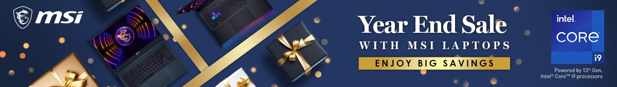 MSI end of year sale.